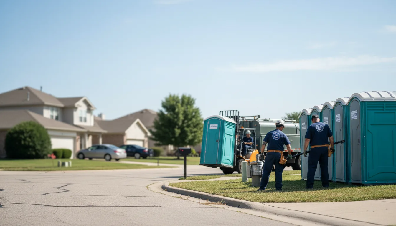 Porta Potty Rental in Leavittsburg, OH near me